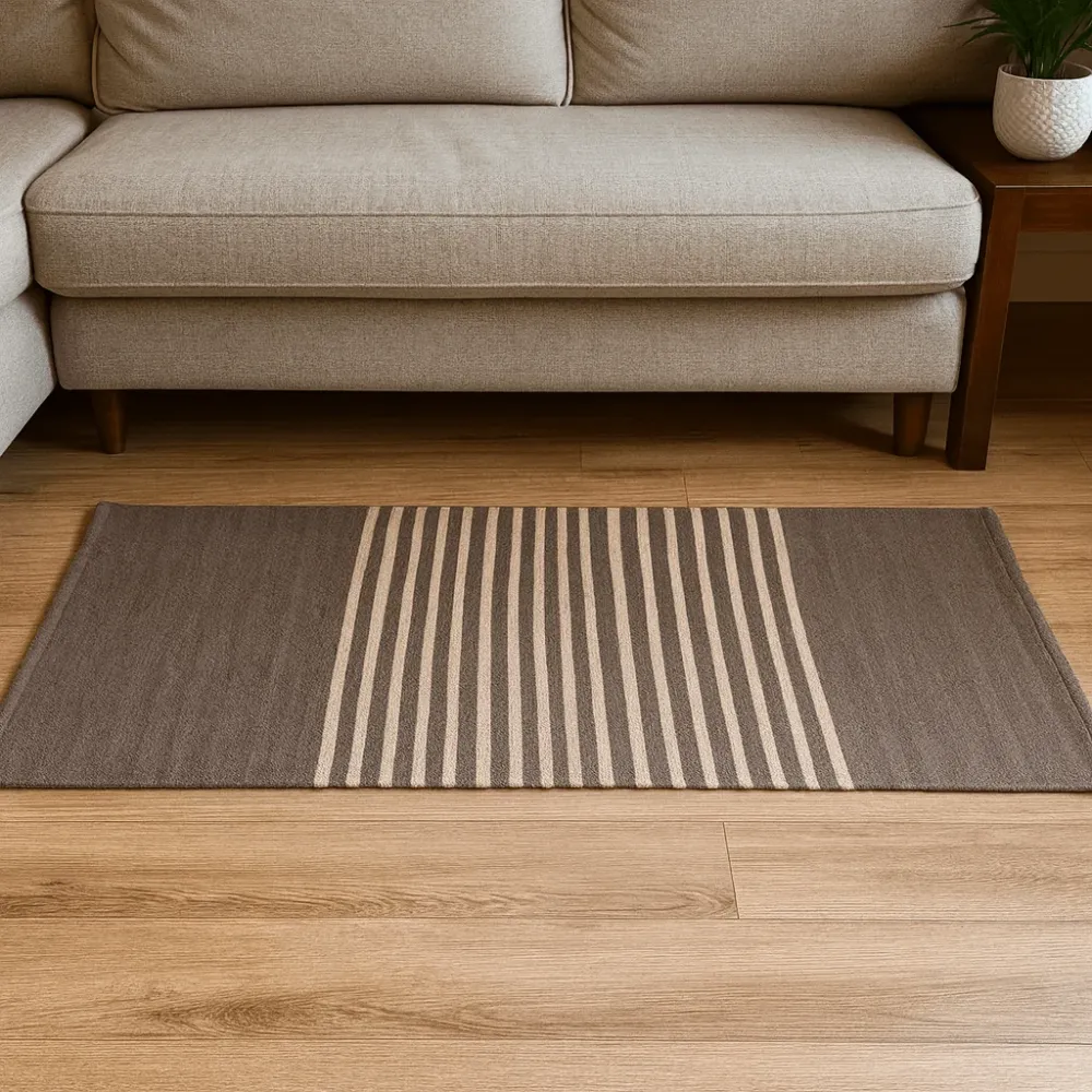 Teppe Boho Grå Bomull 70x170 cm