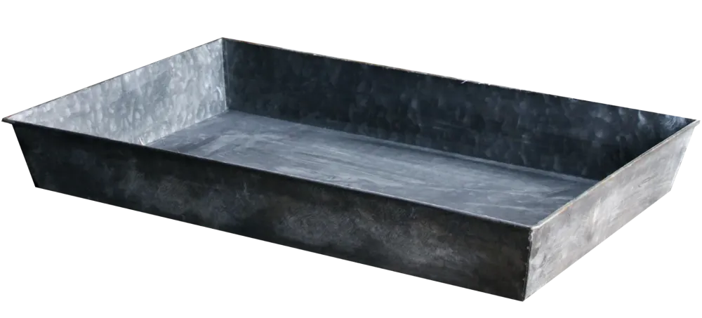 Metallbrett i sink