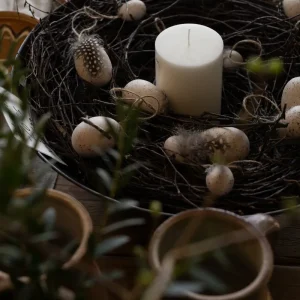 Egg med fjær str S