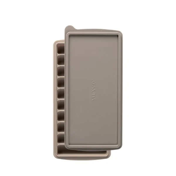 AYA&IDA Ice Cube Tray – Driftwood – fleksibel isbitform i silikon