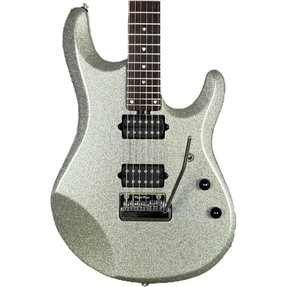Ernie Ball Music Man JP6 John Petrucci Signature 2001 - Sølvglitter