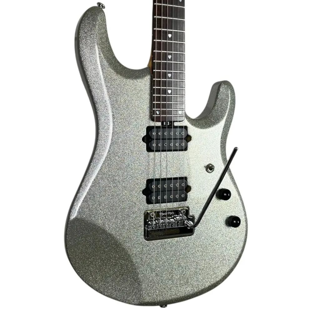 Ernie Ball Music Man JP6 John Petrucci Signature 2001 - Sølvglitter
