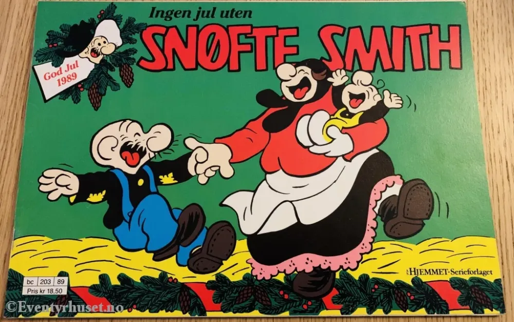 Snøfte Smith. Julen 1989.