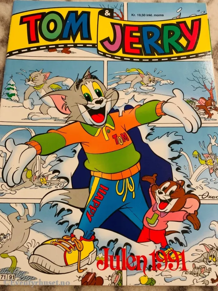 Tom & Jerry. Julen 1991.