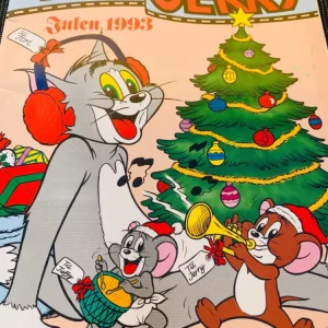 Tom & Jerry Julen 1993. Julehefte.