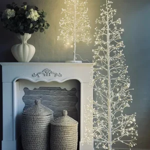 Juletre med 1600 LED-lys - Hvit