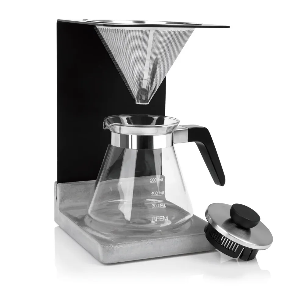 BEEM kaffetraktersett Pour Over betonglook