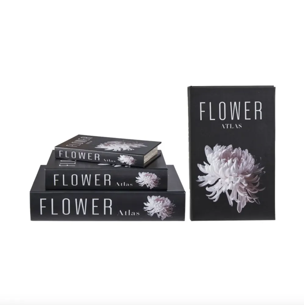 Kasser FLOWER til oppbevaring - Sett av 3 stk.