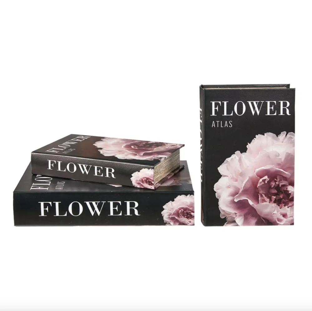 Kasser FLOWER til oppbevaring - Sett av 2 stk.