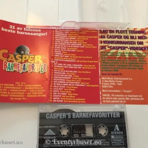 Casper's barnefavoritter. 1995. Kassett.