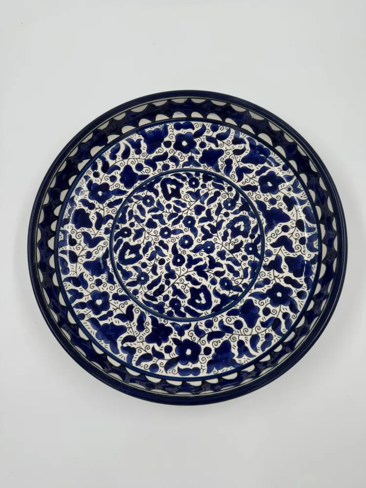 Al-khalil kongeblått brett 35 cm