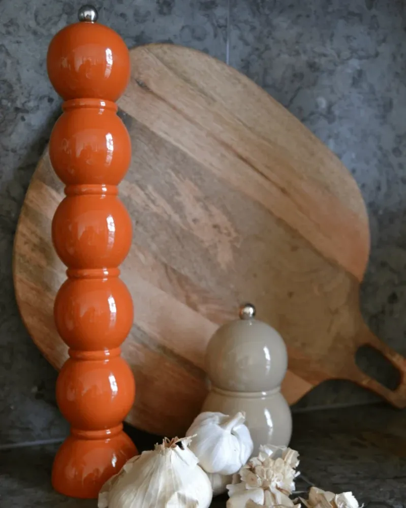Big Bobbin Salt & Pepper Mill Orange