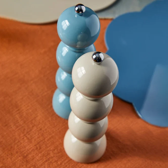 Bobbin Salt & Pepper Mill Light Blue