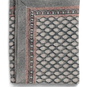 Duk - Cypress print Navy Blue 150*230