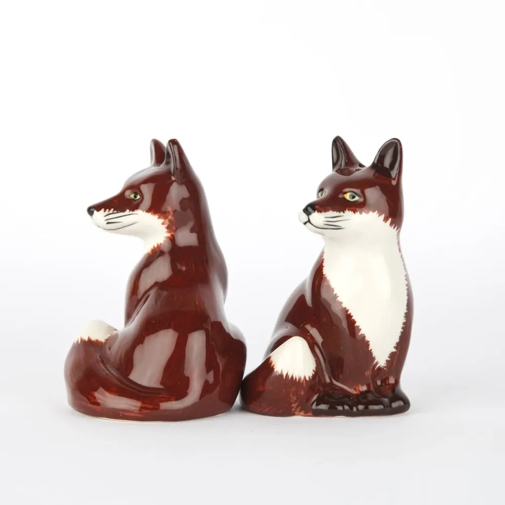 Fox Salt & Pepper – Quail Ceramics
