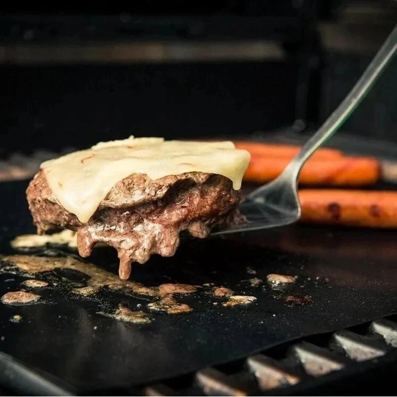 Gjenbrukbare grillmatter – 4-pakning