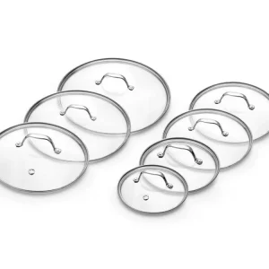 GLASSLOKKSETT 18/20/24/26/28/30/32 CM – 7 DELER