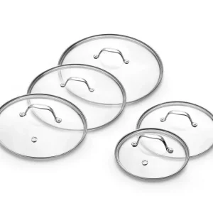 GLASSLOKKSETT 20/24/26/28/30 CM – 5 DELER