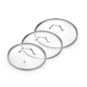 GLASSLOKKSETT 24/26/28 CM – 3 DELER