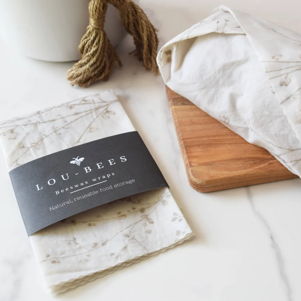 Lou-bees Edited Life økologisk bivokspapir – naturlig, gjenbrukbart og plastfritt