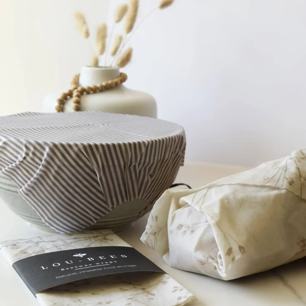 Lou-bees Edited Life økologisk bivokspapir – naturlig, gjenbrukbart og plastfritt