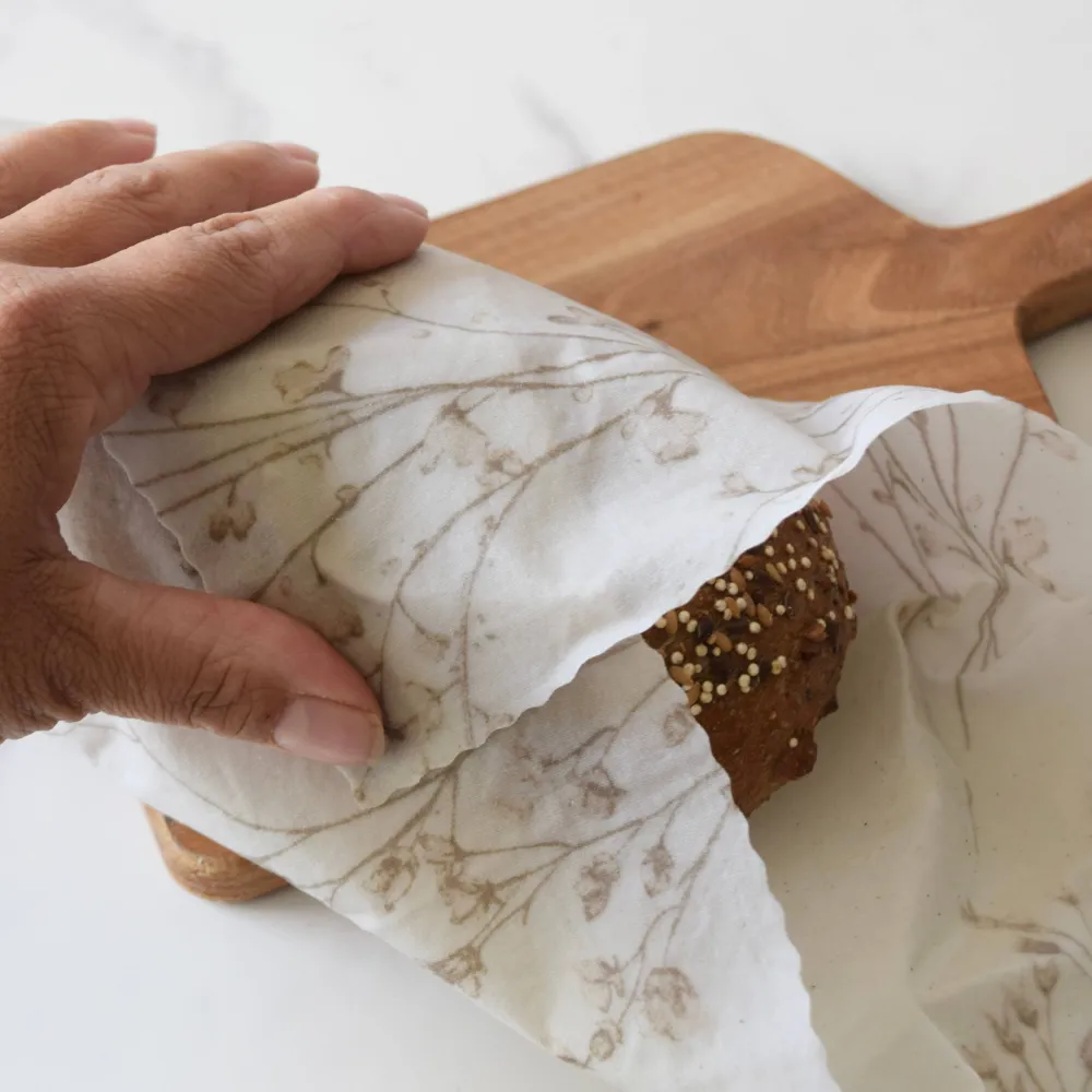 Lou-bees Edited Life økologisk bivokspapir – naturlig, gjenbrukbart og plastfritt
