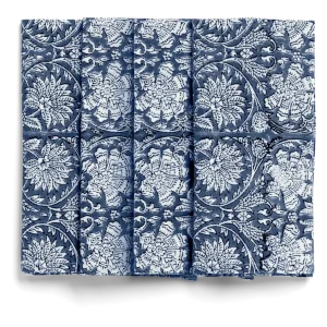 Paradise tøyservietter – Navy Blue (4-pk)