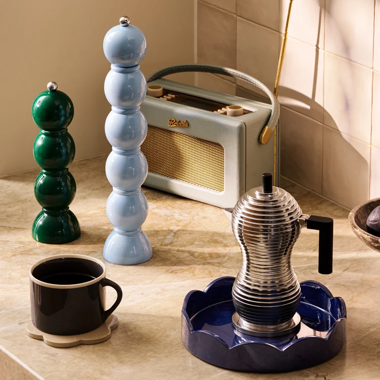 Periwinkle Grande Salt & Pepper Mill