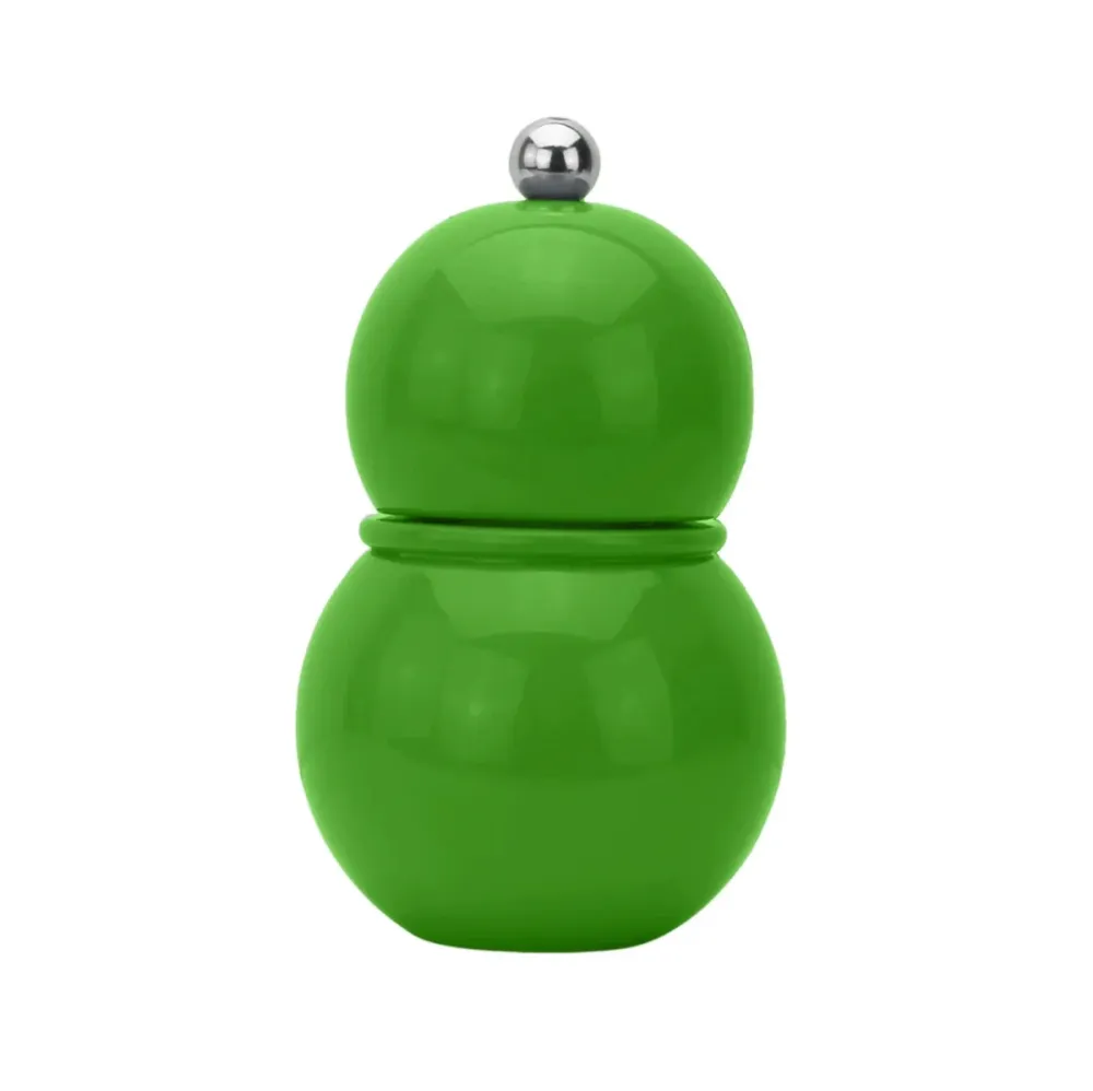 Small Bobbin Salt & Pepper Mill Green