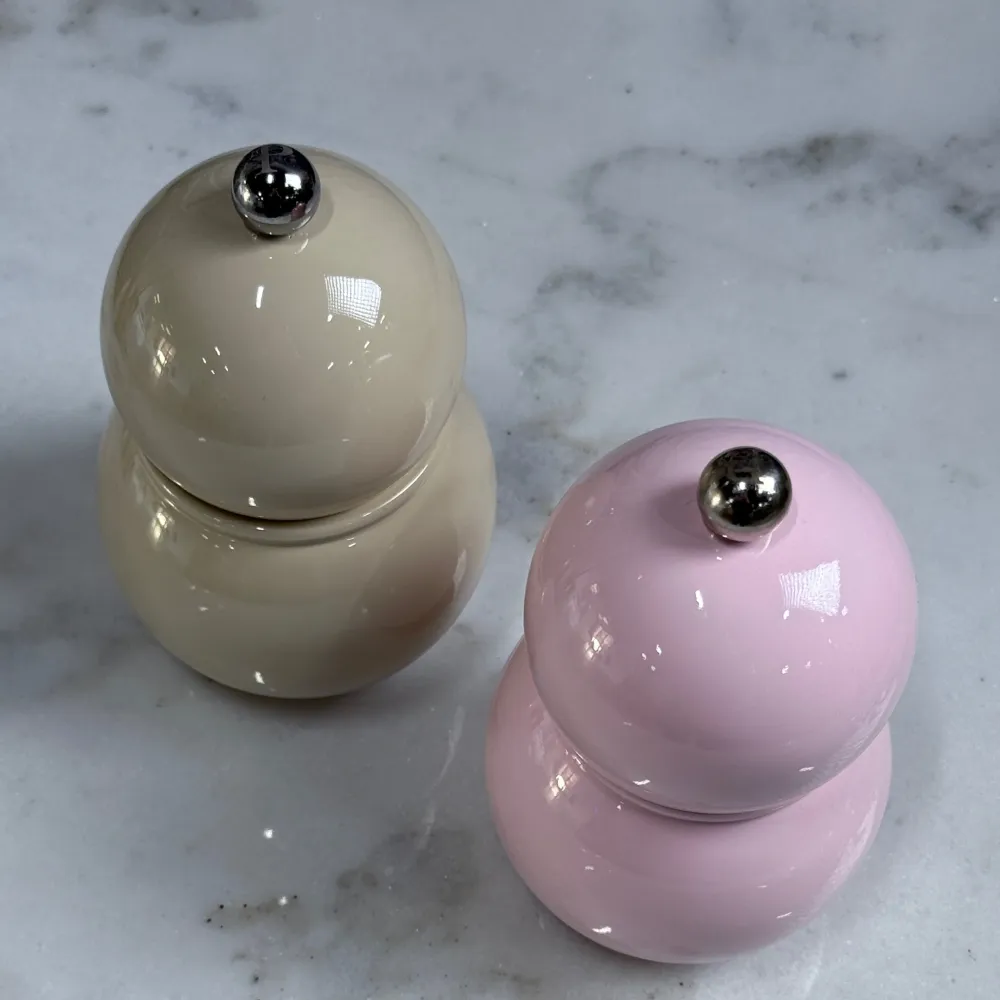 Small Bobbin Salt & Pepper Mill Pink