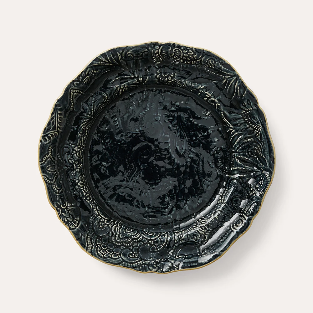 Sthål Frokosttallerken - Thunder- 23 cm