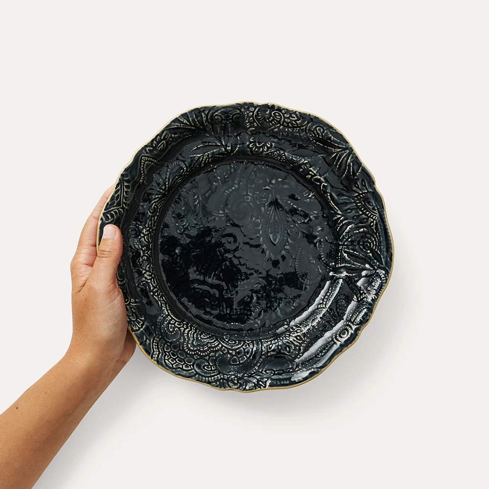 Sthål Frokosttallerken - Thunder- 23 cm