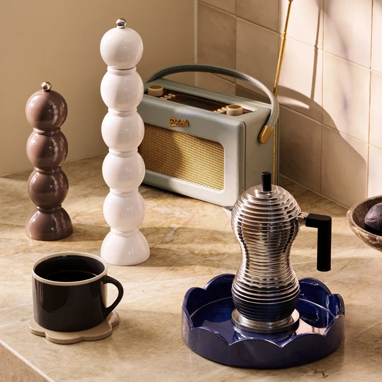 White Grande Salt & Pepper Mill