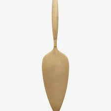GOLDIES CAKE SERVER MATT GOLD FINISH