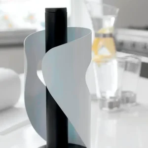 Kjøkkenrulleholder - White steel