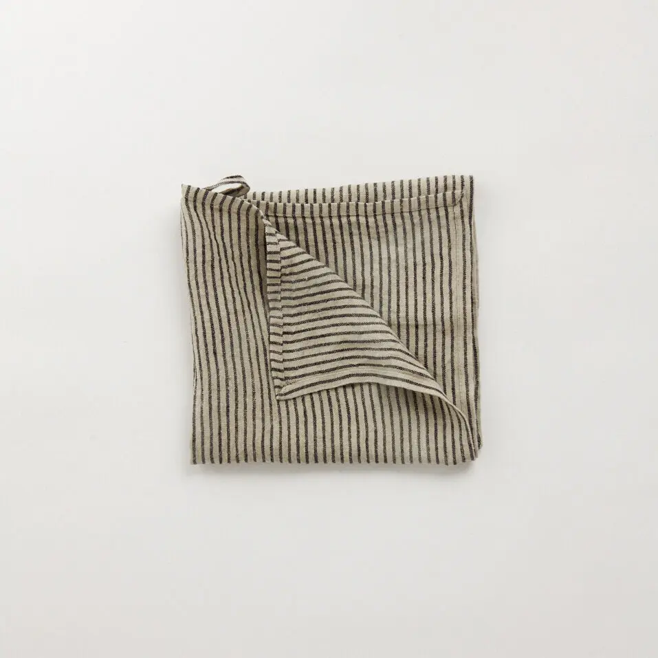 STRIPE LINEN KJØKKENHÅNDLE