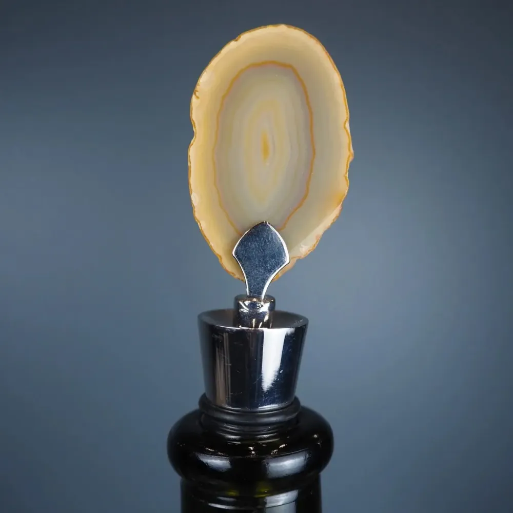 Flaskepropp Agate Natural Brown