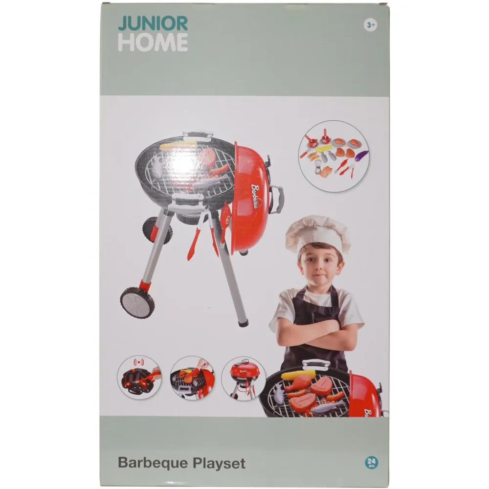Junior Home Barbecue Play Sett L&S