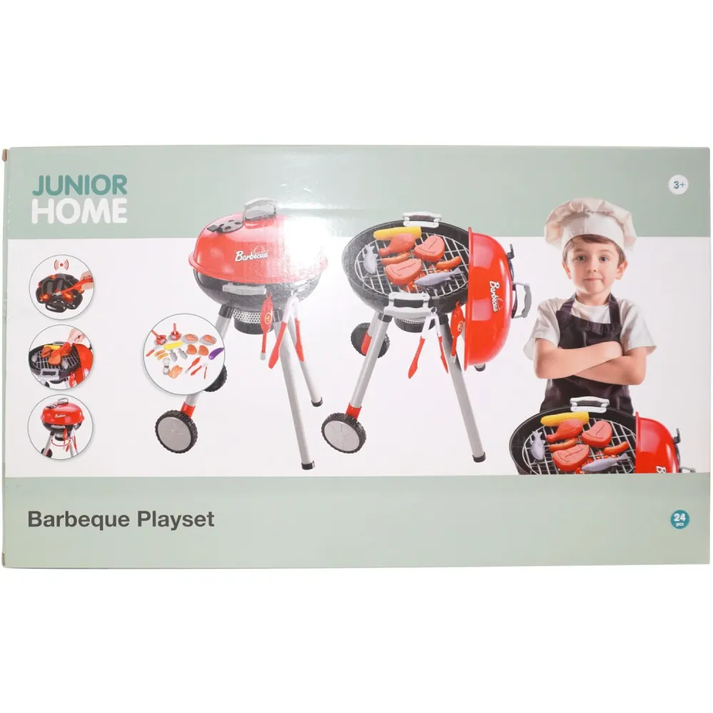 Junior Home Barbecue Play Sett L&S