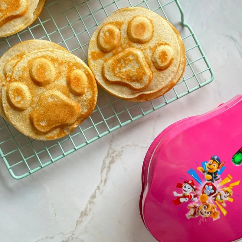 Paw Patrol vaffeljern fra Bestron Sweet Dreams -Rosa-