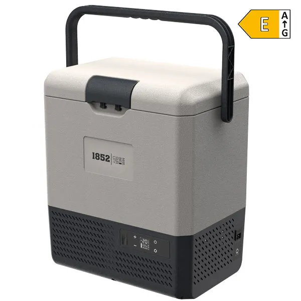 1852, Kjøleboks P15 m/kompressor 12/24V, 13,5L, -20° - +20°C, 8,0 kg