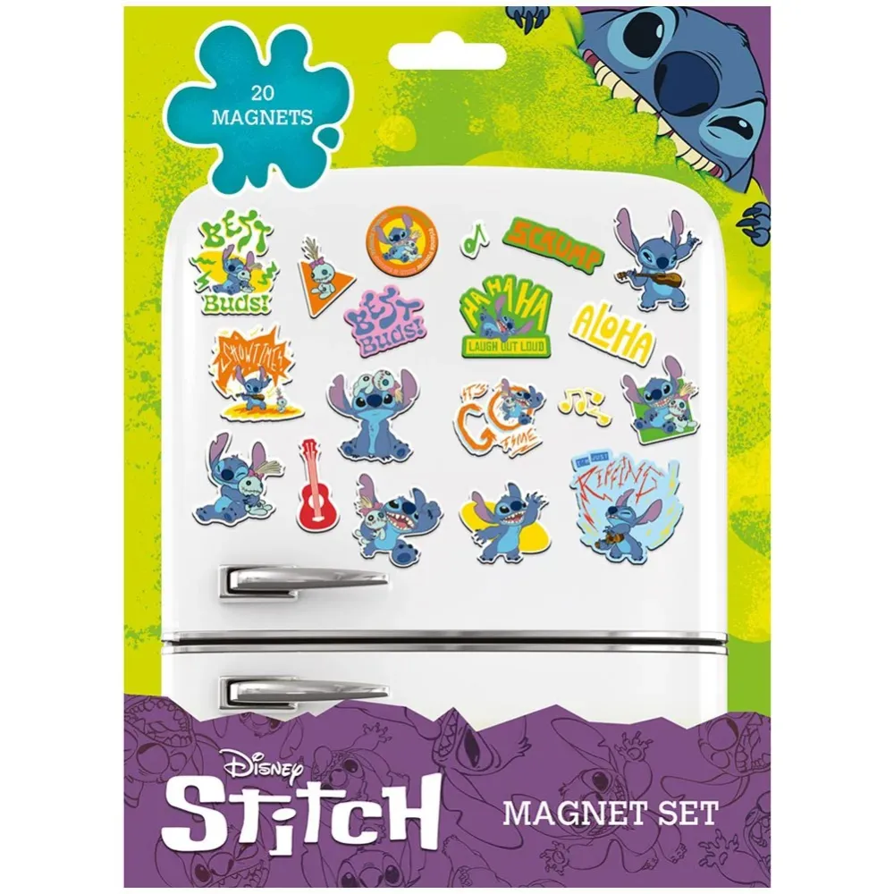 Disney's Lilo and Stitch Kjøleskapsmagnet 20-pk