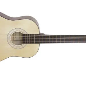 DiMavery AC-303 klassisk spansk gitar 1/2 (naturlig)