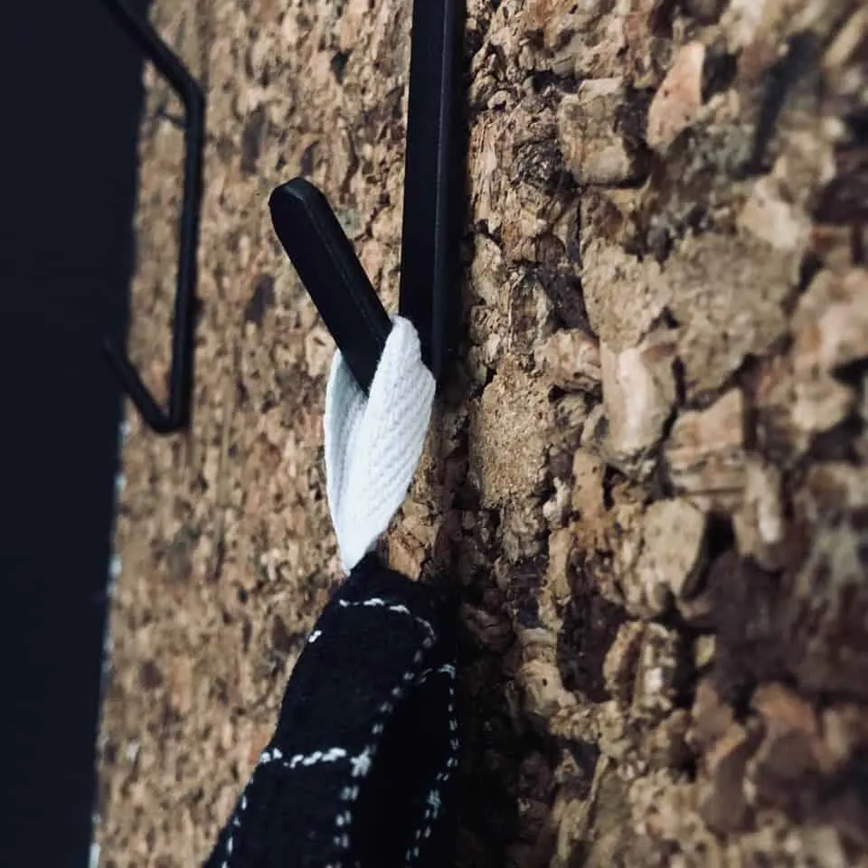 VIAMAJA Line hook - Svart 15 cm