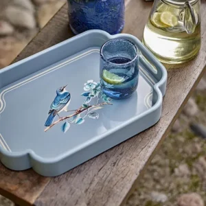 Bloomingville - Meggie Fad, Blå, MDF 82072761 - Blue