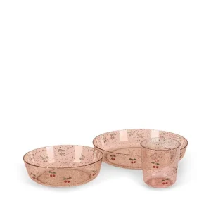 Konges Sløjd - Sparkly Dinner Set Ks105659 - Cherry