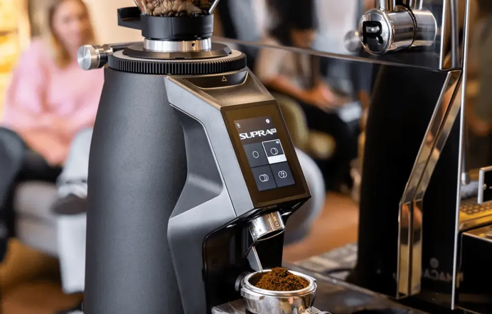 Macap Supra 83 espressokvern – Kommersiell kaffekvern med 83 mm malskiver
