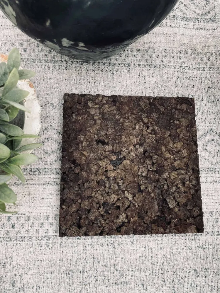 Korkplate 22×22 – Brent 2 cm