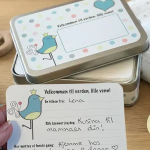 Velkommen til verden - Minneboks