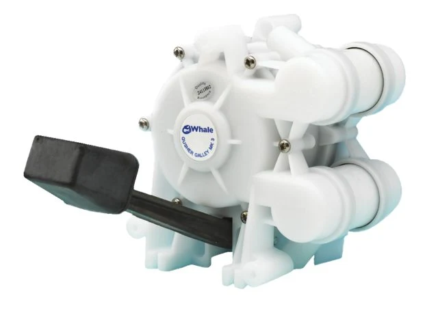 Hval, GP0550 Gusher Galley Foot Pump MK3 - Fersk- og saltvann, 1 stk., Venstrevendt